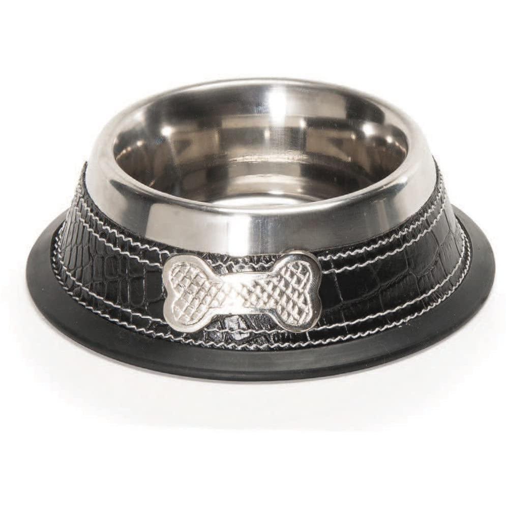 Camon Ciotola per Cani in Acciaio Chic Bowl - 900ml Camon Ciotola per Cani in Acciaio Chic Bowl - 900ml